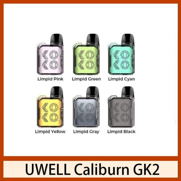 UWELL CALIBURN GK2咖喱棒KOKO電子煙主機官網評價說明書