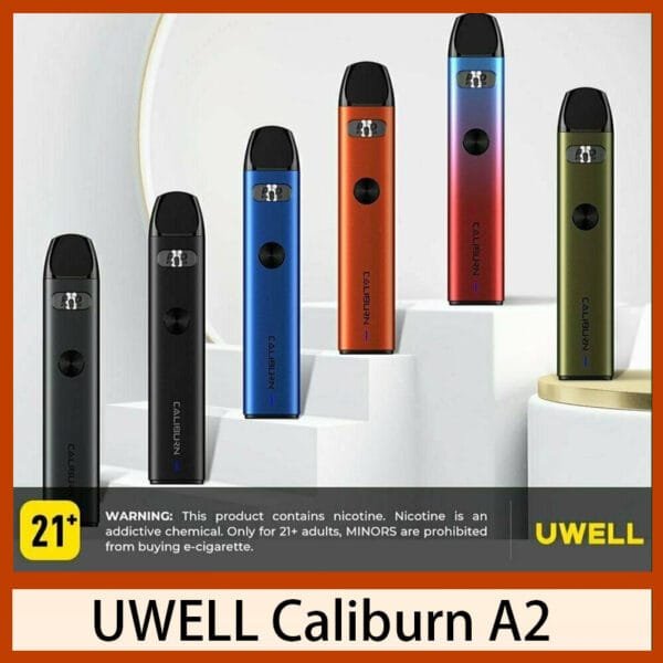 Uwell Caliburn A2咖哩棒A2電子煙主機官網評價說明書